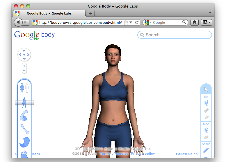 Google Body